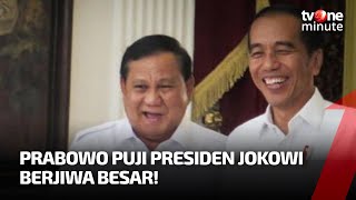 Prabowo Subianto Bangga atas Kepemimpinan Presiden Jokowi | tvOne Minute