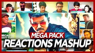 Theri Official Trailer Epic Reactions Mashup (Best)