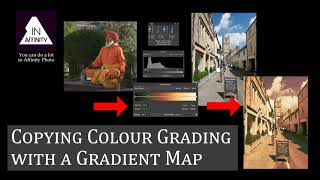 Copying Colour Grading Using a Gradient Map