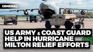 US Army \u0026 Coast Guard HELP in Hurricane Milton Relief Efforts