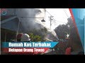 Rumah kos terbakar, 8 korban tewas