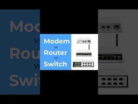 “Router vs. Switch: Essential Network Devices Explained | Technical Basics” #short #shortsfeed#share