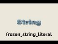Episode #496 - Frozen String Literal | Preview