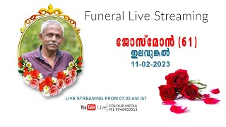 Funeral Service of JOSEMON (61) Elavunkal Puthenpurayil House, Amayannoor