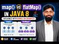 Java 8 Streams Hands-On | map() vs flatMap() | Stream API Explained