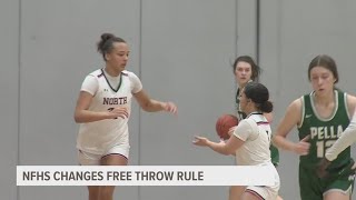 NFHS changes free throw rule for high school basketball