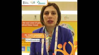 Ms. Anahit Avanesyan, Health Minister Armenia