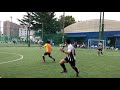 2021年10月10日＠千住 vs 大人のためのサッカー教室a