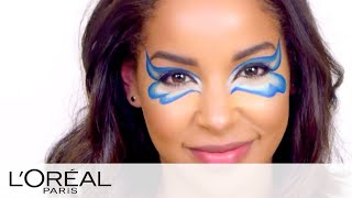 Halloween Makeup Tutorials - Butterfly Eye with Eyeliner - L'Oreal