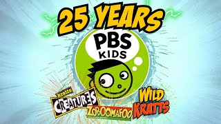 Celebrating 25 Years of Creature Adventuring on PBS KIDS!