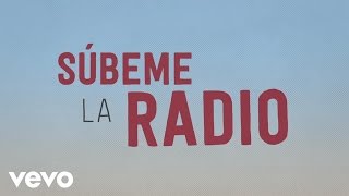 Enrique Iglesias - SUBEME LA RADIO Animated Lyric  ft. Descemer Bueno, Zion & Le