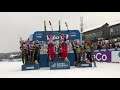 russia i highlights women s relay lillehammer fis cross country