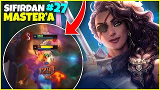 1 SAMİRA 1 JHİN AMA OYUNUM ÇÖKÜYOR! | TR SUNUCUSU SIFIRDAN MASTER'A #27 | w/ @arrer5078 ​