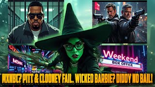 Weekend Box Office, Pitt \u0026 Clooney Fail, Diddy No Bail - Saturday Morning News Break - November 23rd