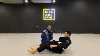 How to get an X Lasso Sweep and Ankle Lock.