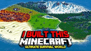 I Transformed Minecraft Into The ULTIMATE Survival World!
