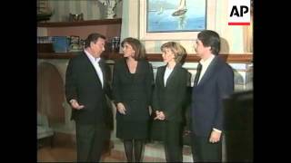 SPAIN: GERMAN CHANCELLOR SCHROEDER MEETS PRIME MINISTER AZNAR