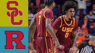 USC Trojans vs Rutgers Scarlet Knights GAME HIGHLIGHTS |Feb 23 2025 | Men's College Basketball