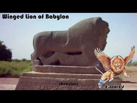 What do the lamassu the human headed winged lions that protected Ashurnasirpal II’s palace represent?