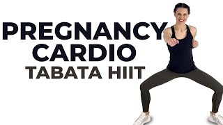 Pregnancy Cardio Tabata HIIT Workout | 12-Minute Prenatal Cardio Workout