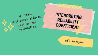 CHAPTER 6 RELIABILITY COEFFICIENT SAHIBOL REPORT