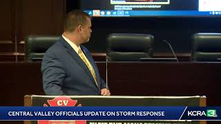 LIVE | Central Valley officials are in Modesto to provide an update on storm conditions and response