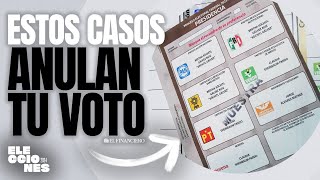 Estas son las formas correctas de VOTAR este 2 de junio