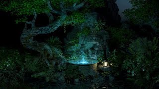 Rain Sounds at Night | Mountain Forest Ambience