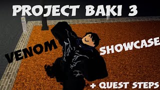 Venom Showcase - Project Baki 3