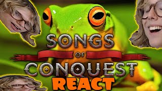 lyarri REACTS to Songs of Conquest Review | Working™ As™ Intended™ Edition™ by SsethTzeentach