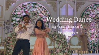 Wedding Dance | Tony Alocious and Annie Alocious | Chekkanum Pennum Song | UK