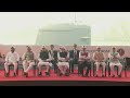 live pm dedicates frontline naval combatants ins surat ins nilgiri u0026 ins vaghsheer to the nation