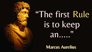 Marcus Aurelius - Meditations on Life, Death, and Living a Good Life