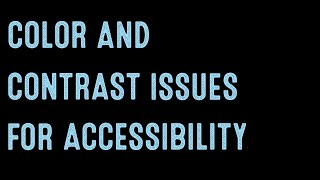 Coding for Beginners: Adjusting Color Contrast for Accessibility