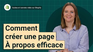 Comment créer une page À propos efficace