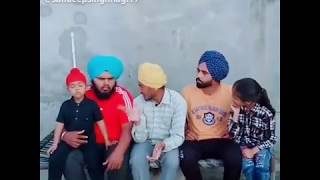 Funny Punjabi Tik Tok Video | Funny Child | Sandeep Singh Nagi 19