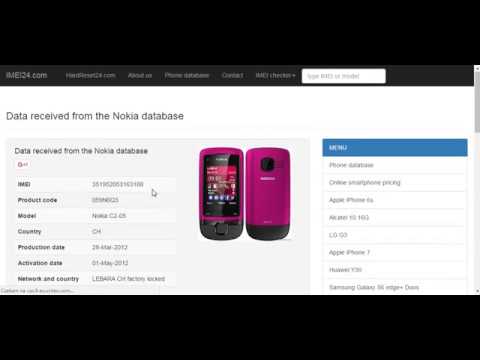Nokia warranty and network check by IMEI Nokia warranty and network check by IMEI