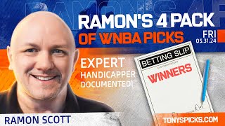 4 FREE WNBA Picks & Predictions by Ramon Scott, Friday 5/31/24