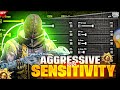 New Update 3.2⚡️Best Sensitivity Code + Control Settings for BGMI / PUBG MOBILE 2024