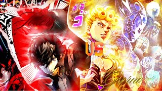 『JoJo: Vento Aureo x Persona 5』The Golden Path to Change 【Giorno vs Ren (Joker)】 - ULTIMATE MASHUP