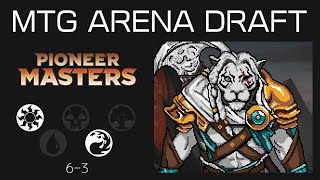 【MTGアリーナ：パイオニアマスターズドラフト】赤白6-3／MTG ARENA Pioneer Masters draft RW6-3