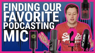 Podcasting mic showdown | Yeti Blackout vs Trust Gaming GXT vs Razer Siren Emote vs MXL 990 Blaze