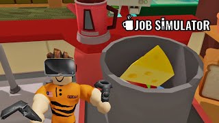 Horangi Jadi Chef Restoran 5 Bintang⭐⭐⭐⭐⭐!!! [Job Simulator VR Gourmet Chef] (VR MALAYSIA)