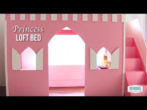 How to Make a Princess Loft Bed How to Make a Princess Loft Bed