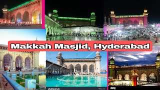 RAMZAN AUR  MAKKAH MASJID | BIGGEST MOSQUE OF HYDERABAD 400+YEAR OLD MOSQUE BILD By Quliqutub Shah