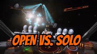 RESOLVE: Open vs Solo (Elite Dangerous)