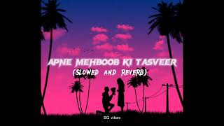 Apne mehboob ki tasveer(Slowed and reverb) | Udit narayan & Alka yagnik