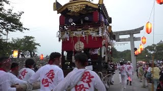 中津祇園　2017　引き出し　大分県中津市