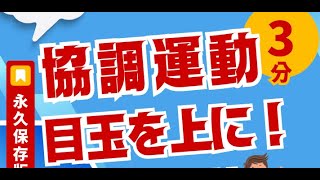 目と手の協調運動で前庭覚を刺激しバランスが良くなる！ハンドアイコーディネーショントレーニング