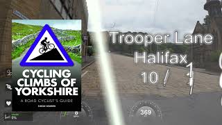 Cycling Climbs of Yorkshire - By Simon Warren - Trooper Lane - Halifax 10/10